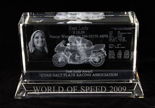 engraved glass